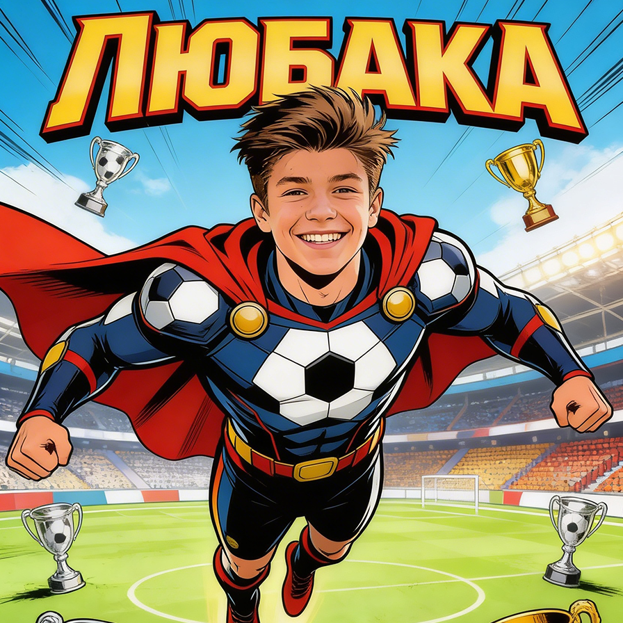 Получаване на подаръка Любака